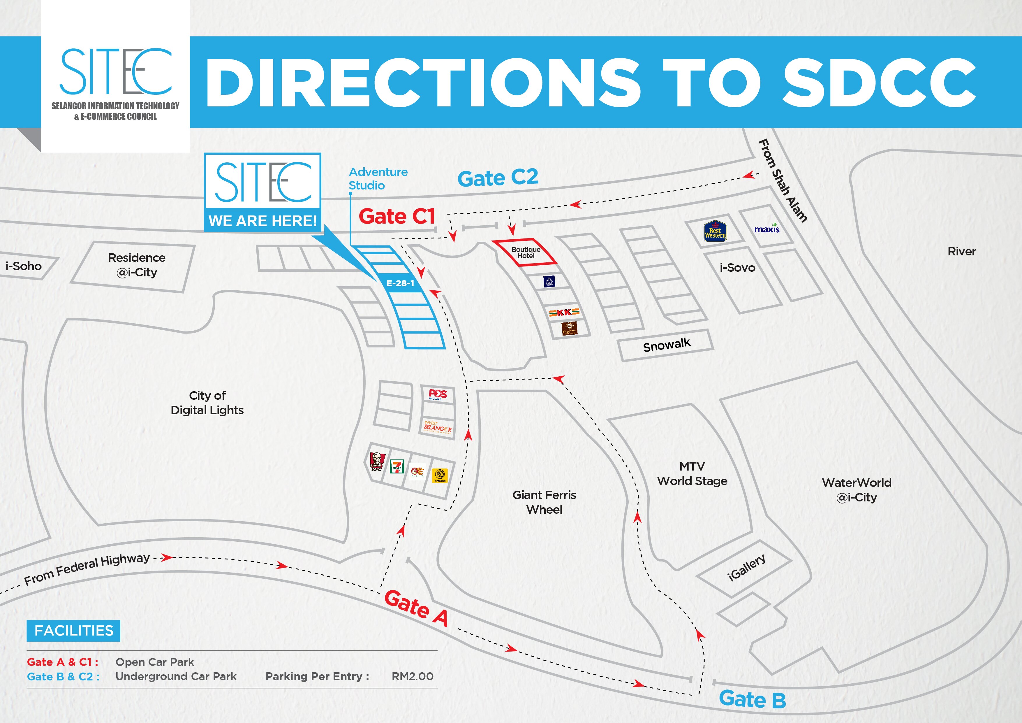 Getting to SDCC  SITEC