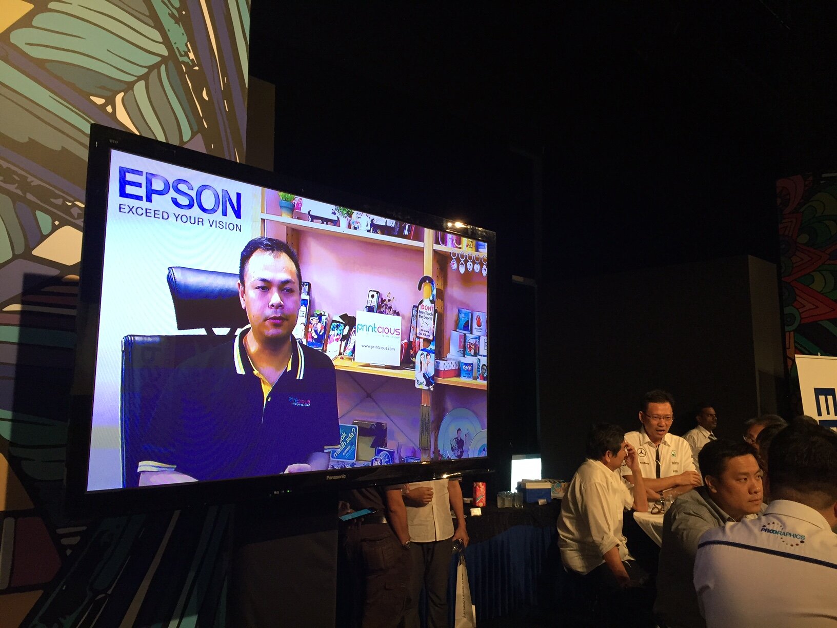 Vincent Tong's interview with Epson on Epson Day